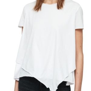 ALLSAINTS Daisy Devo Asymmetrical Tee